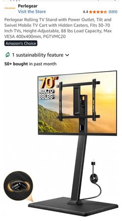 Rolling TV stand - New in Box