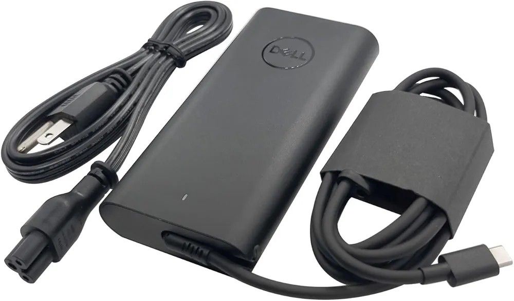 Original Replacement for Dell 65W USB Type C AC Adapter for P/N: WMDHR, CJG9W, T3JDJ, 723JG, LA65NM190, HA65NM190, HKA65NM200. Compatible with Dell XP