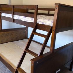 Ashley Bunk Bed - Full + Twin ( Need To Go Asap)