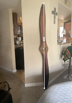 Vintage Wooden Airplane Propeller 45 Inches
