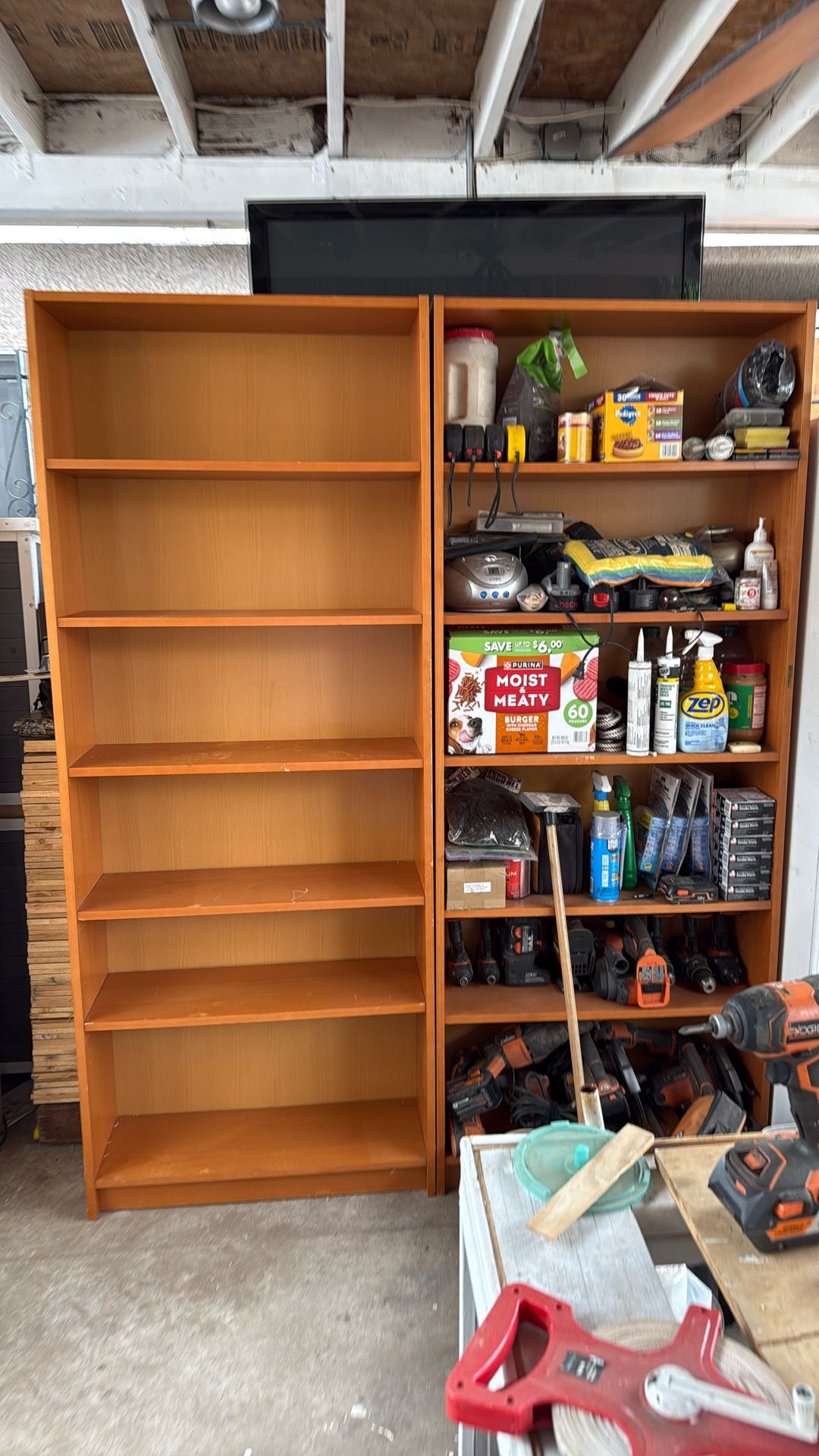 Bookshelves