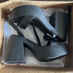 Steve Madden Black Heels