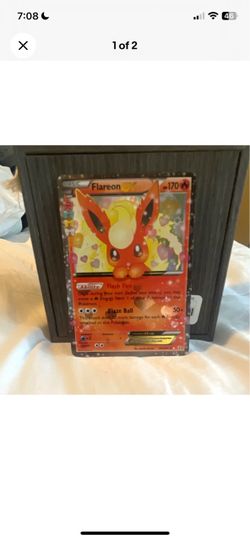 The Pokémon Company Flareon EX RC6/RC32 Full Art Holo Ultra Rare (2016)