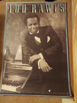 1980 Lou Rawls Poster