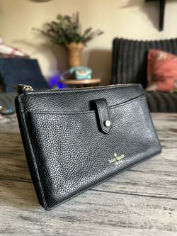 Kate Spade Black Leather Wallet