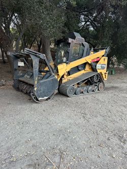 Tree mulching machine wood chipper moledora