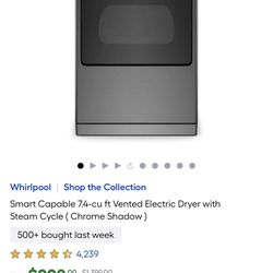 Whirlpool Topload Washer And matching Dryer 