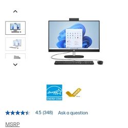 HP .27' ,   All In One Computer A Rare Find Here. 