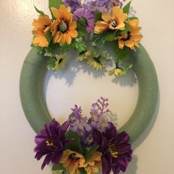 Handmade Summer Wreath