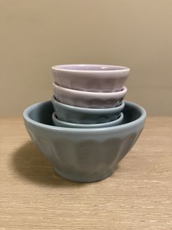 Anthropologie Latte Bowls