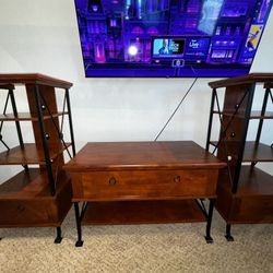 3 piece entertainment center 