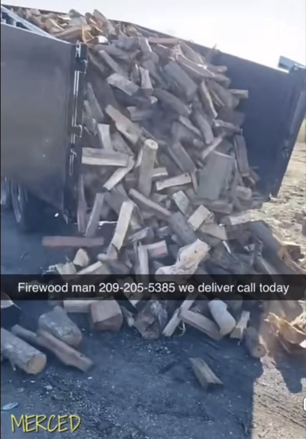 Dry Firewood For Sale