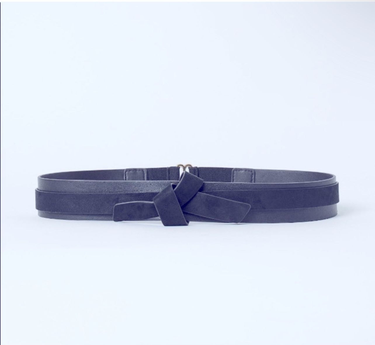 H&M Knot-detail Belt in Black (XS) New Without Tags