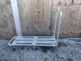 Aluminum work cart