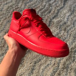 Red Air Force Ones