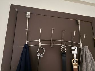 Over-the-Door 5 Hook Rack
