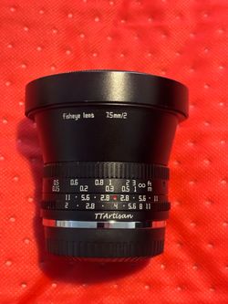 TTArtisan 7.5mm f/2 Fisheye Lens Fujifilm X Mount