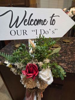 3ft wedding sign