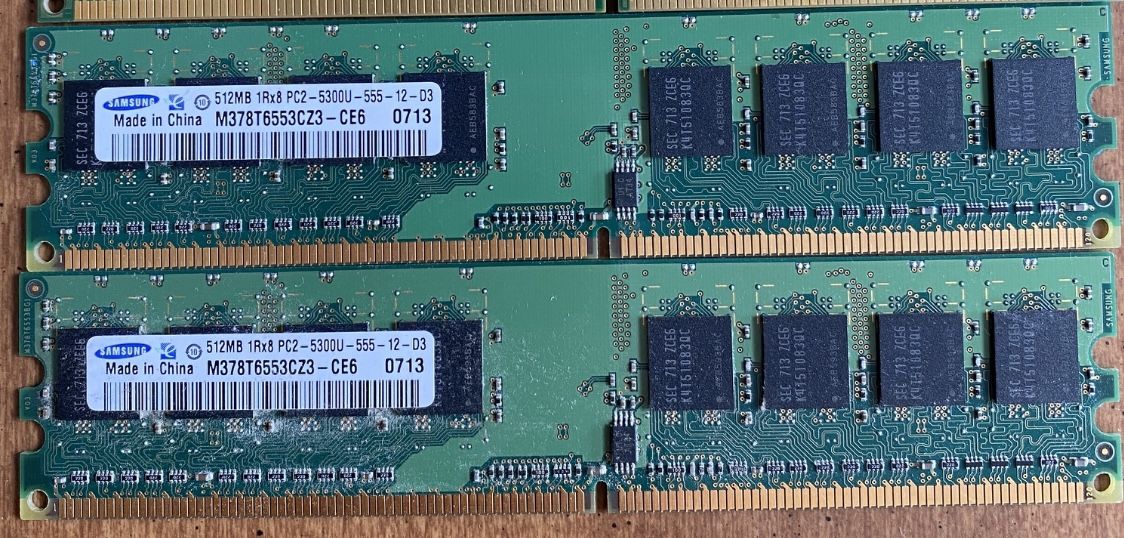 Samsung 512MB Ram Memory
