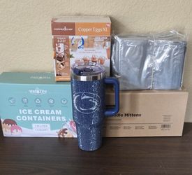 Ice Cream Container Copper Egg Vacuum Bags and More all for $10 See All Pictures