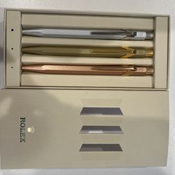 Rolex Pens ! Set 3 Styles Caran D’ache 