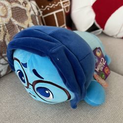 Inside out sadness plush weighted 