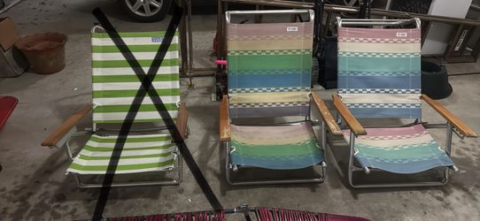 Set Outdoor Beach Chairs