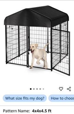 Big Dog kennel 4x4