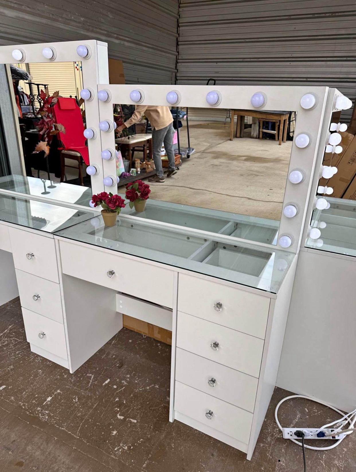 Glass Top Beautiful NEW Vanities