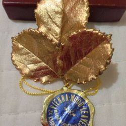 24 karat gold plated brooch Jewelry 