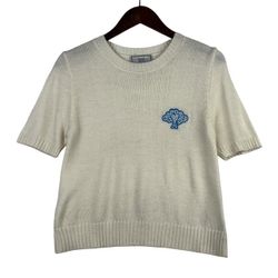 AMI Short Sleeve Crewneck Sweater SZ MEDIUM