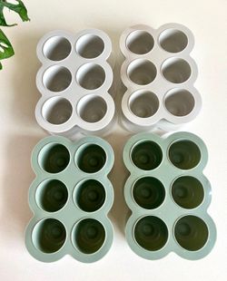 Baby Food Freezer Tray Set WeeSprout Silicone
