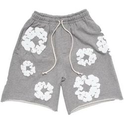 Denim tear shorts