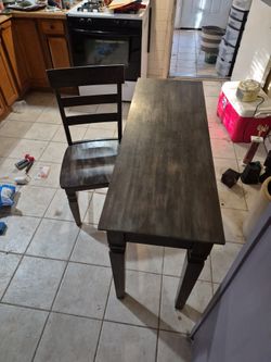 Desk And Chair