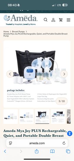 Ameda Breast Pump | BRAND NEW