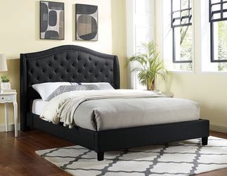 Queen bed with mattress
