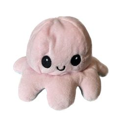 NEW Reversible Plushie, Octopus, Pink & Blue Toy, For Girlfriends/Kids/Dog