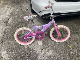 16” inch girls Shopkins bike bicycle $25