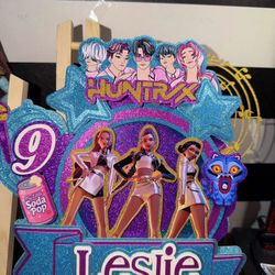 K-pop Demon Hunter Cake Topper