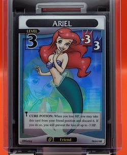 Ariel 79/91SR Kingdom Hearts TCG Trading Card Game Card, Holofoil, NM