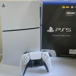 PlayStation 5 Slim  1TB Digital Edition Like New.