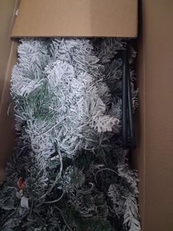 Árbol de navidad una sola vez se uso