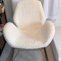 Fluffy Rocking Chair