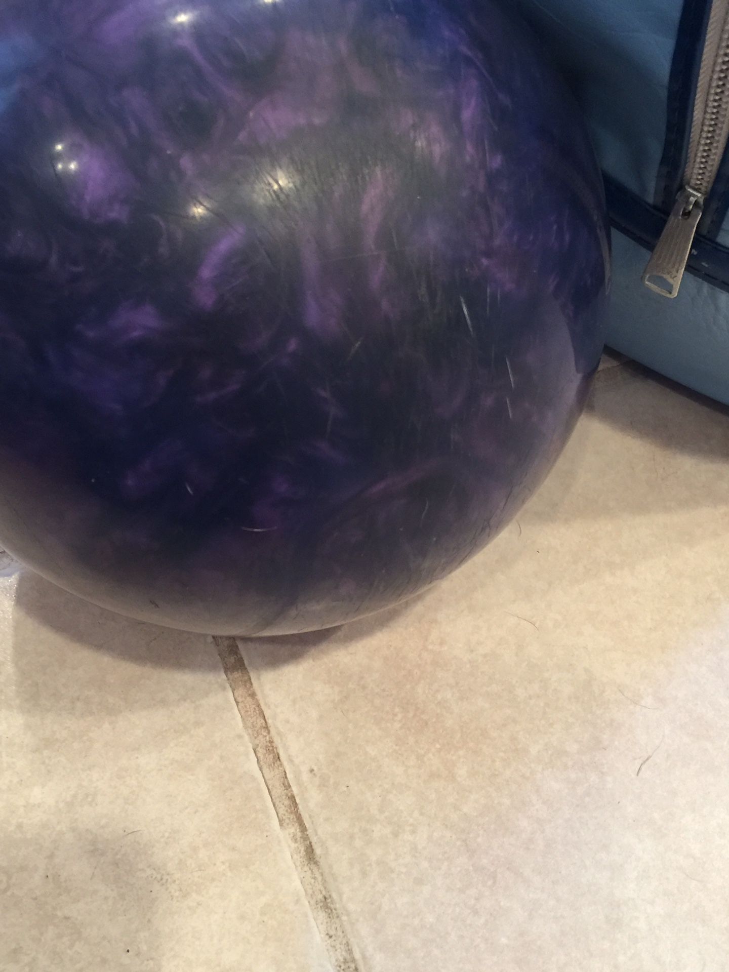 Vintage Bowling Ball and Bag – Newel Staging