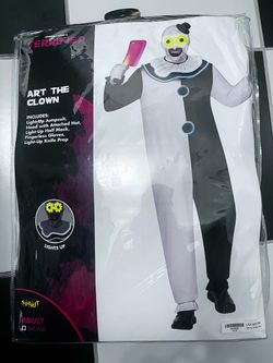 Adult Terrifier Art The Clown Light-Up Costume (Small/Medium)BRAND NEW Halloween Horror Officially Licensed