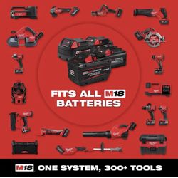 MILWAUKEE M18 5-TOOL COMBO KIT 