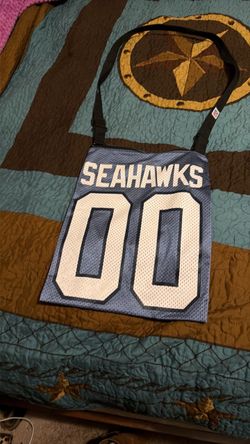 Seahawks jersey tote