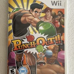 Punch-Out!! (Nintendo Wii, 2009) CIB W/Manual & Insert Tested & Working