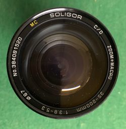 Soligor Lens 35 - 200mm ( Nikon adapter )