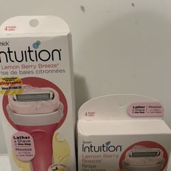Shick Intuition Razors $15 A Set